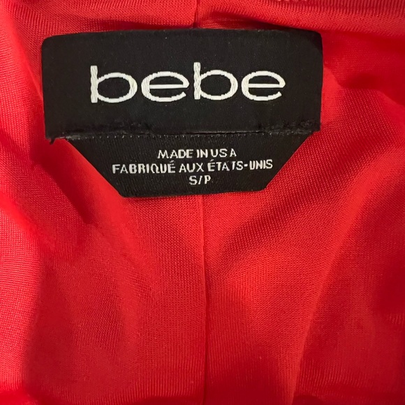 Coral, textured midi dress with cut out back. - Picture 6 of 6